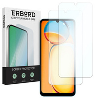 2x Закалено стъкло за Samsung Galaxy A15 4G / A15 5G / M15, ERBORD 9H Hard Glass на екрана