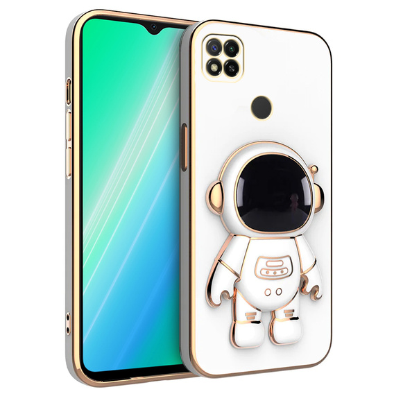 Калъфи за Xiaomi Redmi 9C, Astronaut, бял