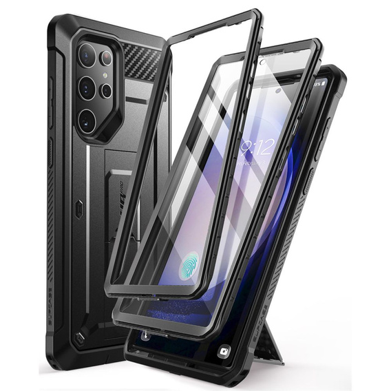 Калъф Supcase за Samsung Galaxy S24 Ultra, Unicorn Beetle Pro, черен (2x Frame)