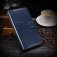 Калъф с капак за Infinix Zero Ultra, Wallet IDEWEI, тъмносин