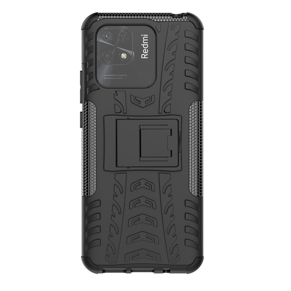 Калъфи за Xiaomi Redmi 10C, Tire Armor, черен