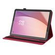 Калъф за Lenovo Tab M9, Butterfly, червен