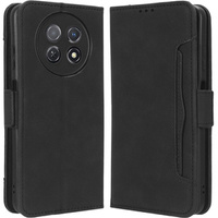 Калъф с капак за Huawei Nova Y91 4G, Card Slot, черен