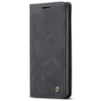 CASEME калъф за Samsung Galaxy A33 5G, Leather Wallet Case, черен
