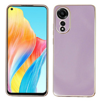 Калъф за Oppo A78 4G, Glamour CamShield, лилав