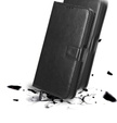 Калъф с капак за Realme 14 5G / Realme 14T 5G, Crazy Horse Wallet, черен