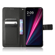 Калъф с капак за T Phone Pro 5G, Wallet Magnet, черен