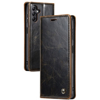 CASEME калъф за Samsung Galaxy A14 5G, Waxy Textured, кафе