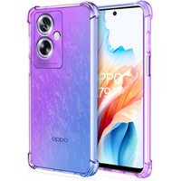 Калъфът Gradient Dropproof за Oppo A79 5G, Лилаво / синьо