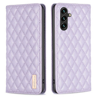 Калъф с капак за Samsung Galaxy A35 5G, Wallet, BINFEN COLOR, лилав