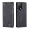 CASEME калъф за Xiaomi Mi 10T 5G / Mi 10T Pro 5G, Leather Wallet Case, черен
