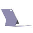 Калъф за клавиатура за iPad Air 13" 2024, Magnetic Keyboard Touchpad, лилав