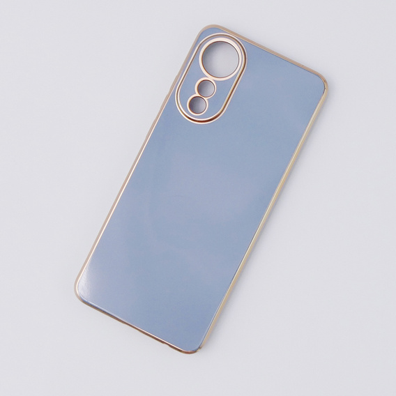 Калъф за Oppo A78 4G, Glamour CamShield, син