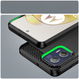 Калъфът за Motorola Moto G73 5G, Carbon, черен