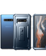 Брониран калъф за Samsung Galaxy S10 Plus, Dexnor Full Body, син