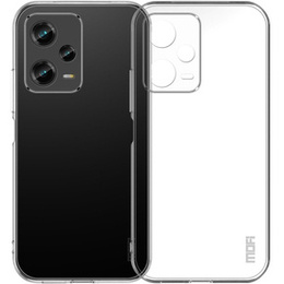 Калъфът MOFI за Xiaomi Redmi Note 12 Pro+ 5G, тънък, прозрачен