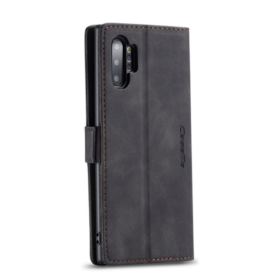 CASEME калъф за Samsung Galaxy Note 10 Plus/5G, Leather Wallet Case, черен