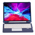Калъф + клавиатура iPad Air 10.9 4 2020 / 5 2022, Pen Slot TouchPad, лилав