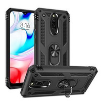 брониран калъф за Xiaomi Redmi 8 / 8A, Nox Case Ring, черен