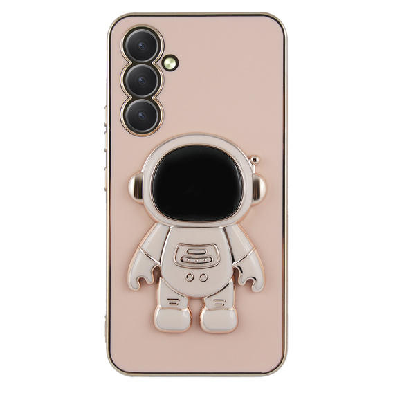 Калъфи за Samsung Galaxy A54 5G, Astronaut, розов rose gold