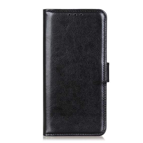 Калъф с капак за Xiaomi 11T / 11T Pro, Crazy Horse Wallet, черен