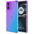 Калъфът Gradient Dropproof за Motorola Moto G24 / G24 Power / G04, Лилаво / синьо