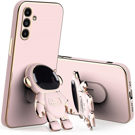 Калъфи за Samsung Galaxy A56 5G, Astronaut, розов