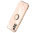 Калъфи за Xiaomi Redmi 10, Electro Ring, златен