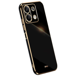 Калъф за Xiaomi Redmi Note 13 5G, Glamour CamShield, черен
