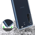 Калъфи за Sony Xperia 5 II, Fusion Hybrid, прозрачен