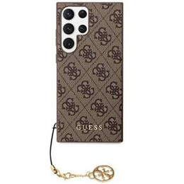 Калъфи GUESS за Samsung Galaxy S24 Ultra 4G Charms Collection Hardcase, кафяв
