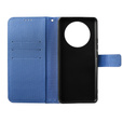 Калъф с капак за Realme 11 Pro 5G / Pro+ 5G, Wallet Smart Magnet, син