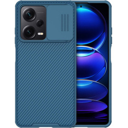 Калъф за Xiaomi Redmi Note 12 Pro+ 5G, брониран Nillkin, CamShield Pro, син
