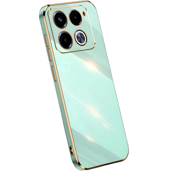 Калъф за Infinix Note 40 Pro, Glamour CamShield, ментов