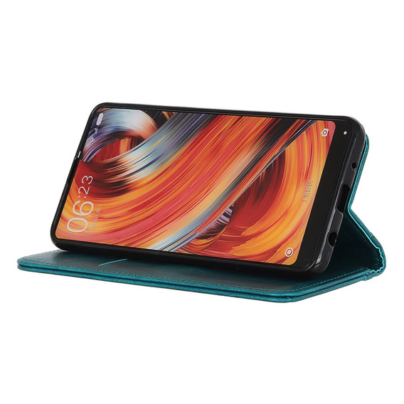Калъфи за Xiaomi 14T Pro, Wallet Litchi Leather, зелен