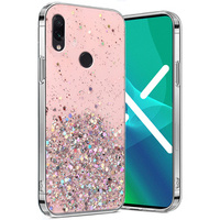 Калъфи за Xiaomi Redmi Note 7, Glittery, розов