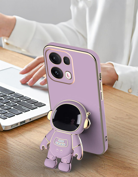 Калъфи за Oppo Reno 13 Pro, Astronaut, лилав