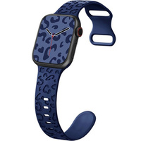 Силиконова каишка за Apple Watch 1/2/3/4/5/6/7/8/9/10/SE 38/40/41/42 мм