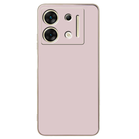 Калъф за Infinix Zero 30 5G, Glamour CamShield, розов