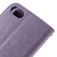 Калъф с капак за iPhone 7/8/SE 2020/SE 2022, Butterfly, лилав