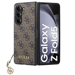 Калъфи GUESS за Samsung Galaxy Z Fold 5 4G Charms Collection Hardcase, кафяв
