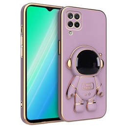 Калъфи за Samsung Galaxy A12 / M12 / A12 2021, Astronaut, лилав