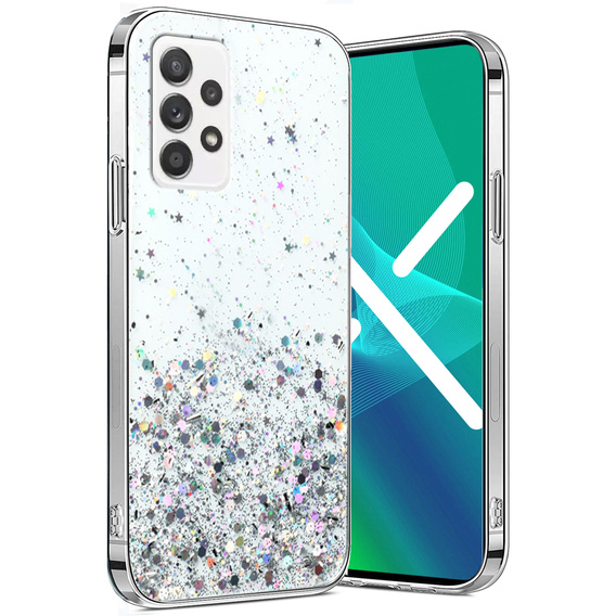 Калъфи за Samsung Galaxy A52 / A52s, Glittery, прозрачен
