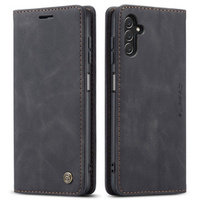 CASEME калъф за Samsung Galaxy A04S / A13 5G, Leather Wallet Case, черен