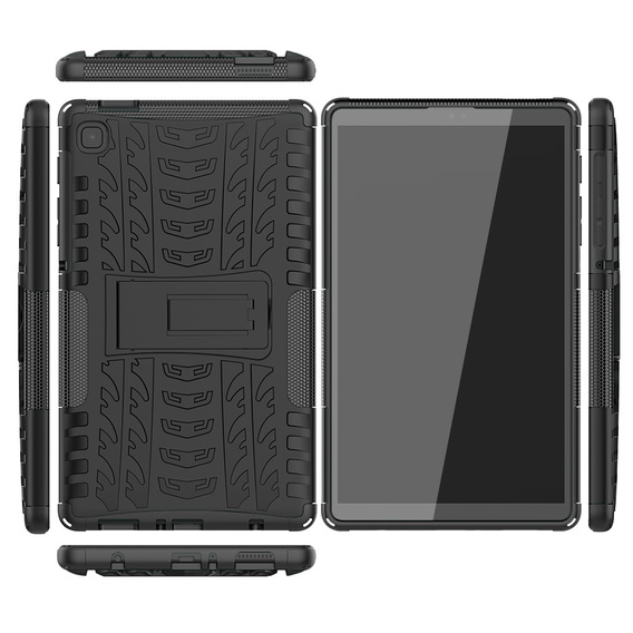 Калъфи за Samsung Galaxy Tab A7 Lite 8.7 T220 / T225, Tire Armor, черен / син