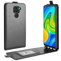 Калъф с капак за Xiaomi Redmi Note 9, Flip, черен