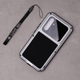 Калъфи Love Mei за Samsung Galaxy A54 5G, armored with glass, сребърен