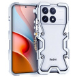 Калъф за Xiaomi Poco F6 Pro, Aluminium Alloy Bumper, сребърен