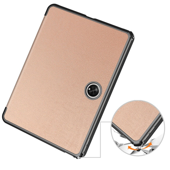 Калъф за OnePlus Pad, Smartcase, розов rose gold