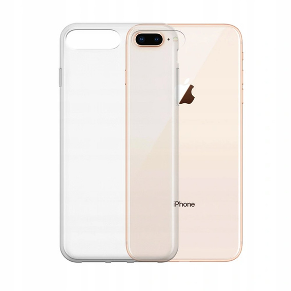 тънък калъф за iPhone 8 Plus/7 Plus, Slim, прозрачен